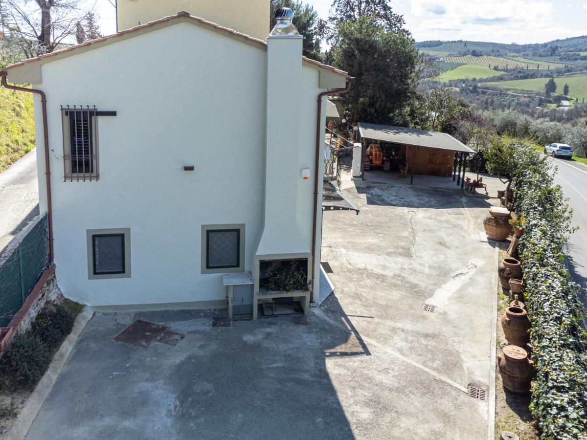 Ferienwohnung La Casa Degli Dei San Gimignano Exterior foto